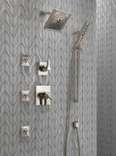 Delta Faucet Brilliance Stainless Two Handle Multi Function Shower Faucet (Trim Only) 