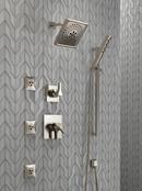 Delta Faucet Brilliance Stainless Two Handle Multi Function Shower Faucet (Trim Only) 