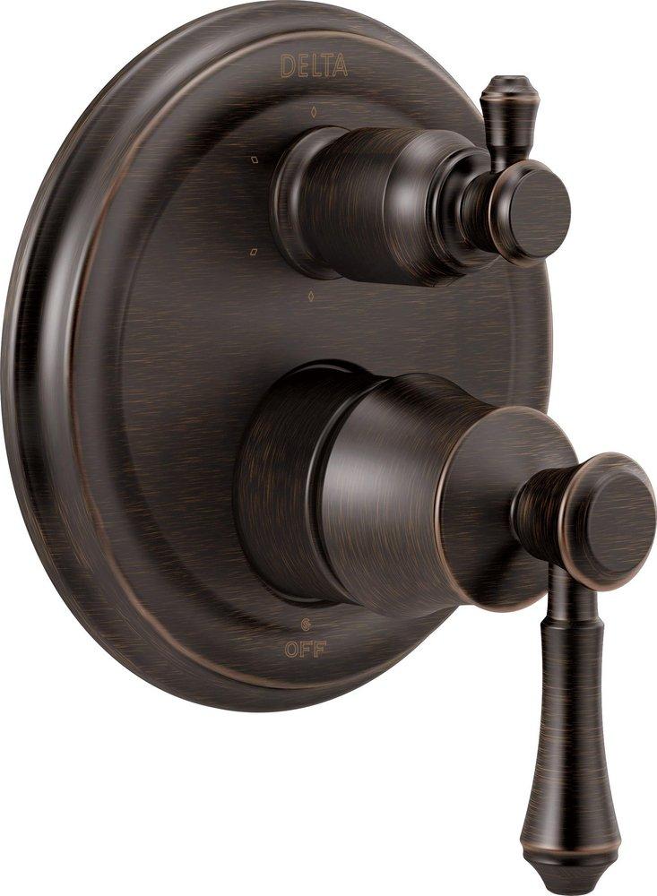 Delta Faucet Venetian Bronze 7 in. Valve Trim with 6-Setting Integrated Diverter 