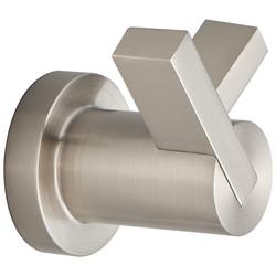 2 Robe Hook in Luxe Nickel