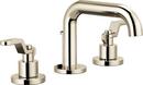 Two Handle Widespread Bathroom Sink Faucet in Polished Nickel Handles Sold Separately