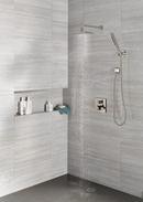 Delta Faucet Brilliance® Stainless Two Handle Bathtub & Shower Faucet Trim Only 