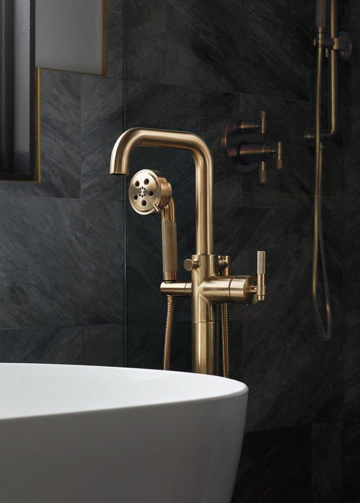 Brizo Brilliance Luxe Gold Metal Handle 