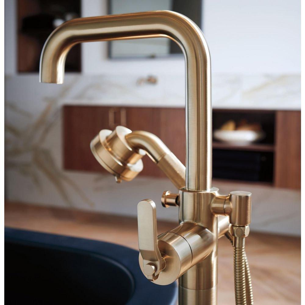 Brizo Luxe Gold Floor Mount Filler (Handles Sold Separately) 