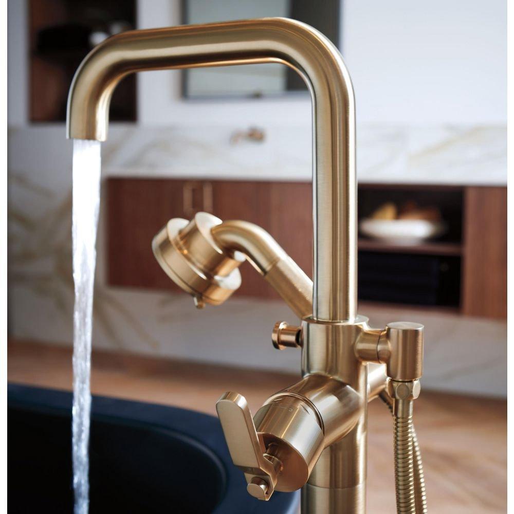 Brizo Luxe Gold Floor Mount Filler (Handles Sold Separately) 