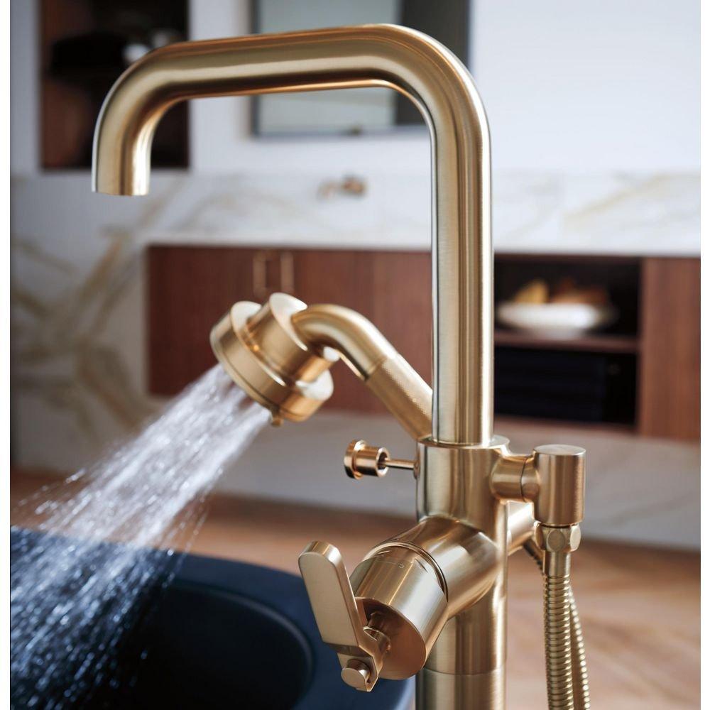 Brizo Luxe Gold Floor Mount Filler (Handles Sold Separately) 