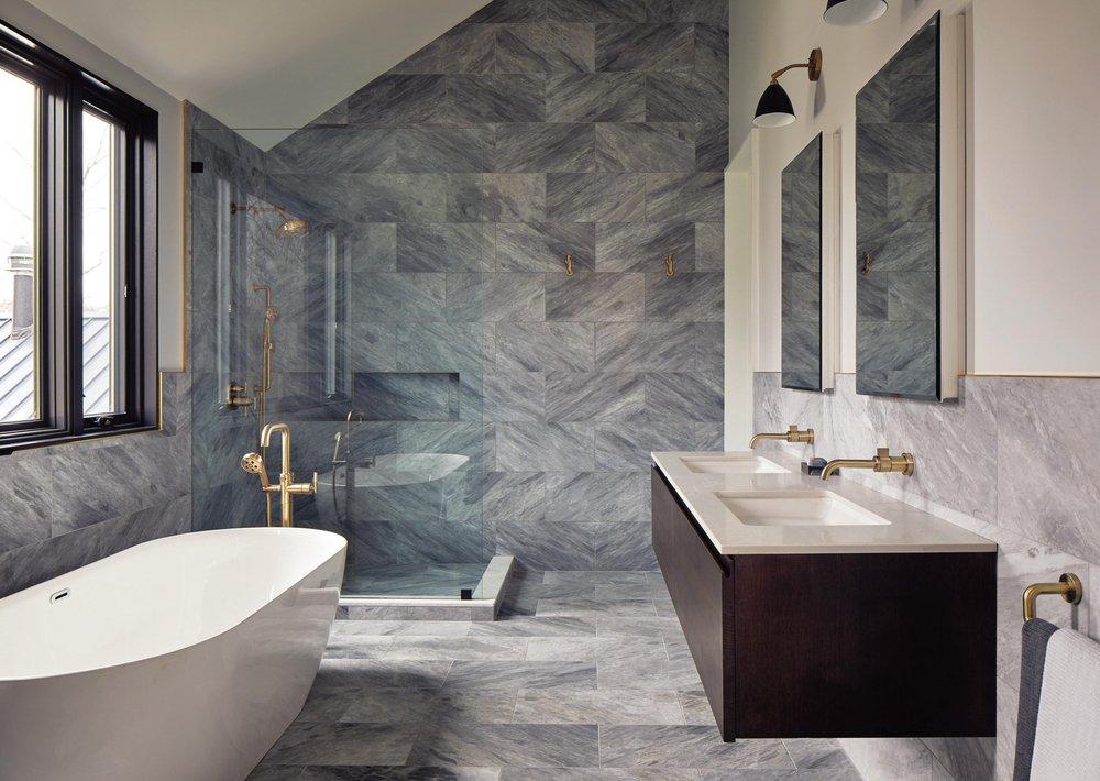 Brizo Luxe Gold Floor Mount Filler (Handles Sold Separately) 