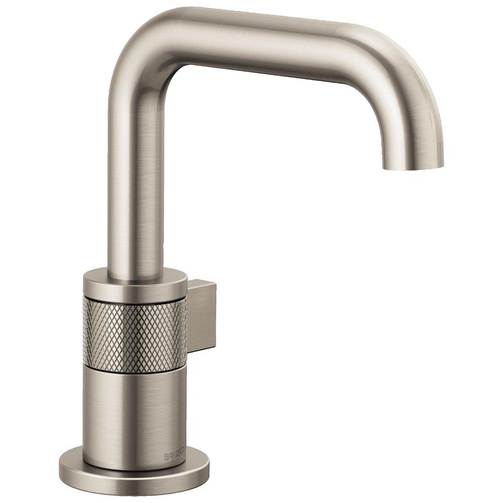 Brizo Luxe Nickel Single Handle Bathroom Sink Faucet 