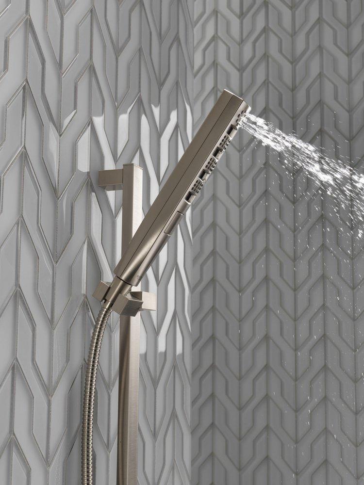 Delta Faucet Brilliance Stainless Multi Function Hand Shower 