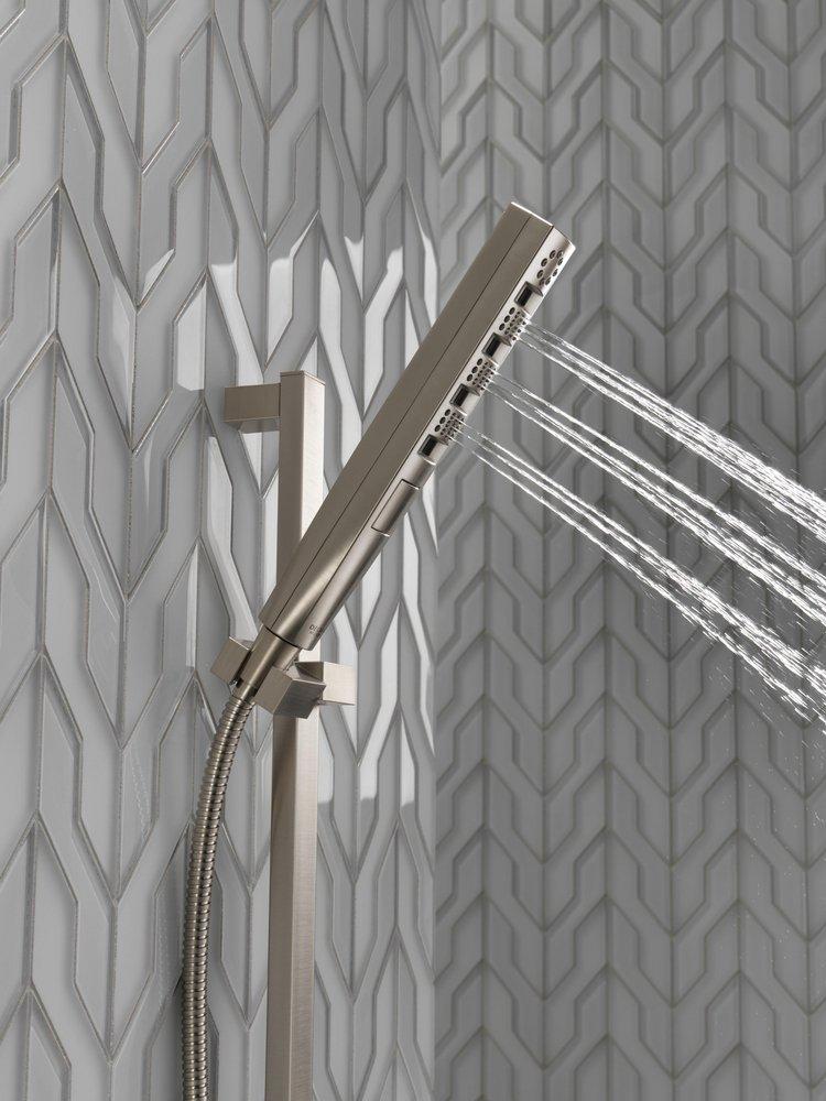 Delta Faucet Brilliance Stainless Multi Function Hand Shower 