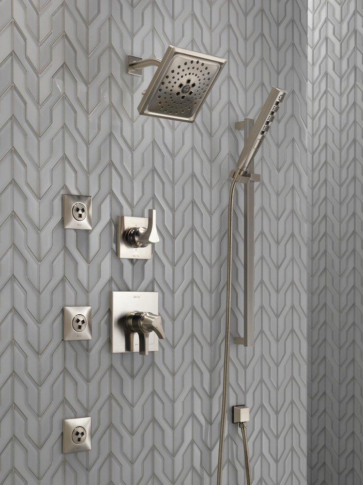 Delta Faucet Brilliance&reg; Stainless Multi Function Hand Shower 