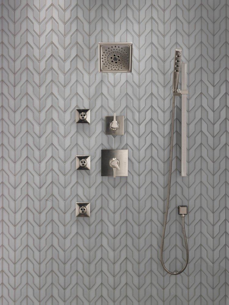 Delta Faucet Brilliance&reg; Stainless Multi Function Hand Shower 