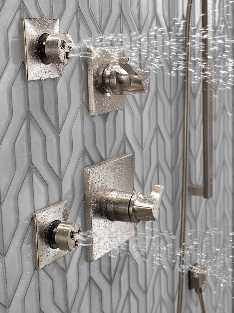 Delta Faucet Brilliance&reg; Stainless Multi Function Hand Shower 