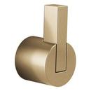 Brizo Brilliance Luxe Gold Freestanding Tub Filler with Single Lever Handle Kit 