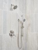 Delta Faucet Brilliance&reg; Stainless Two Handle Multi Function Bathtub & Shower Faucet Trim Only 