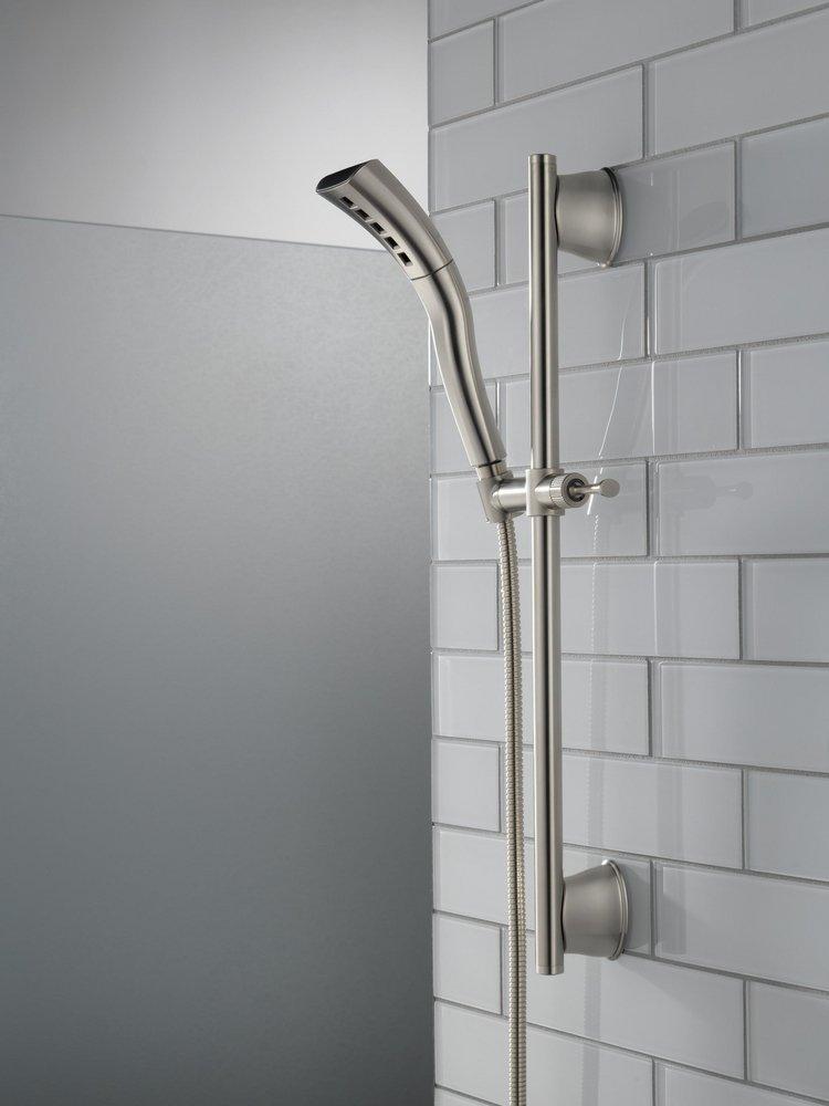 Delta Faucet Brilliance Stainless Single Function Hand Shower 
