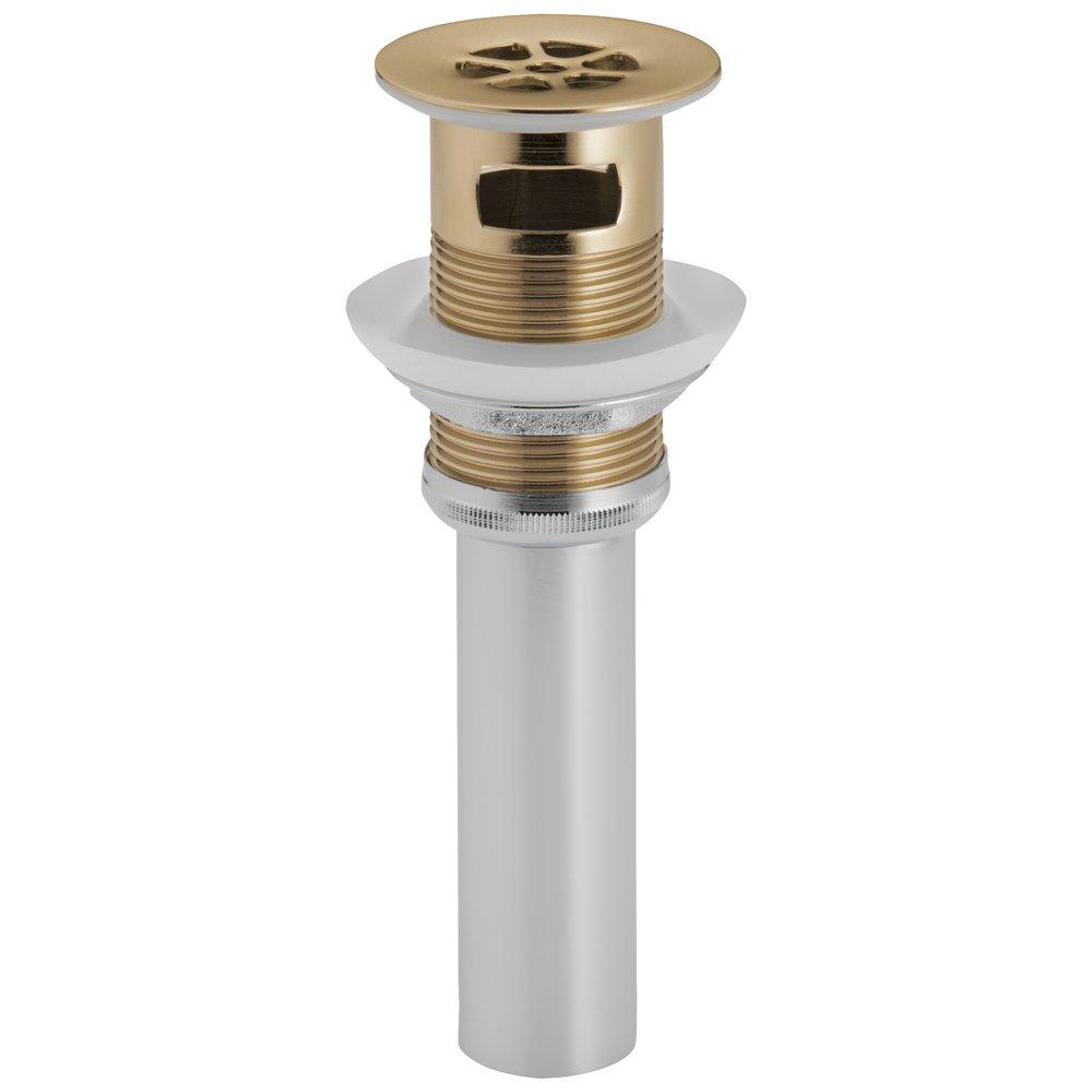 Brizo Luxe Gold 2-3/8 x 3-11/16 in. Bathroom Sink Drain 