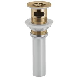2-3/8 x 3-11/16 in. Bathroom Sink Drain in Luxe Gold
