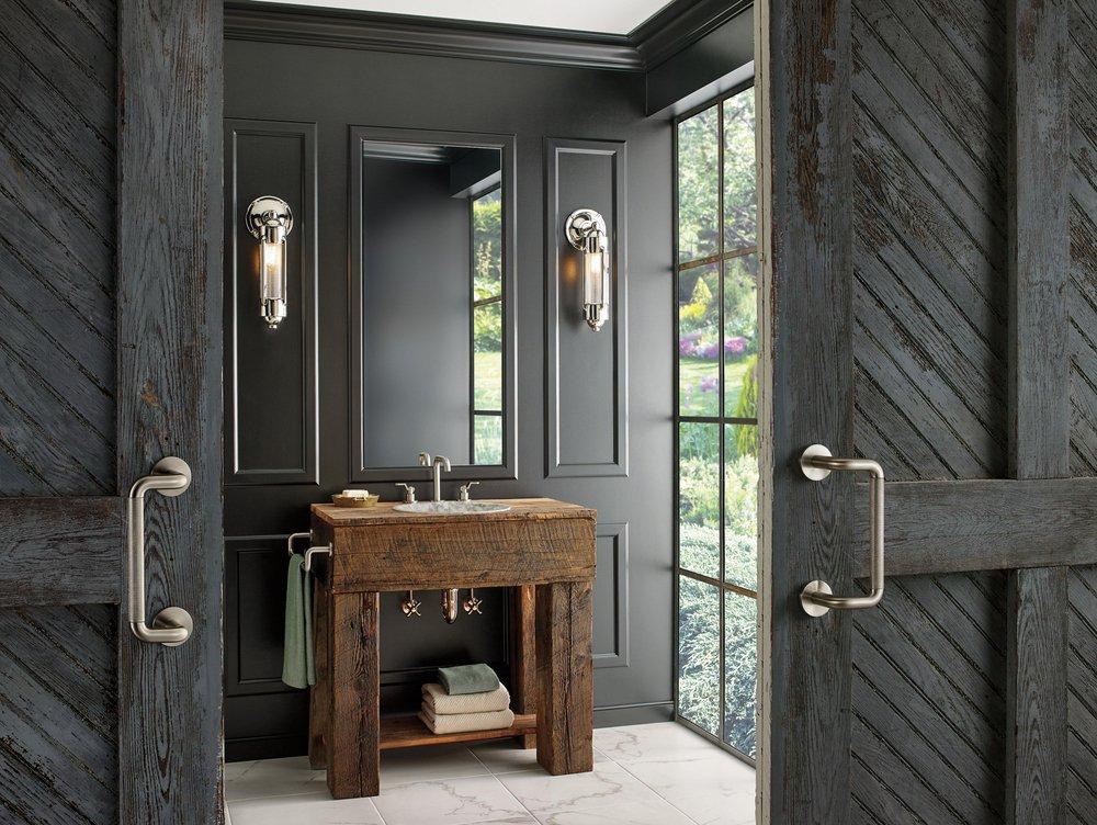 Brizo Luxe Nickel 18 in. Towel Bar 