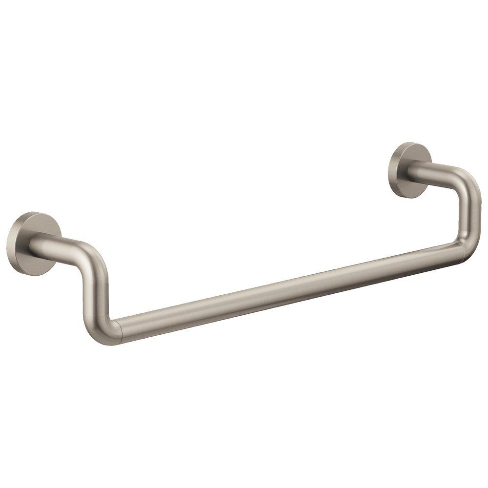 Brizo Luxe Nickel 18 in. Towel Bar 
