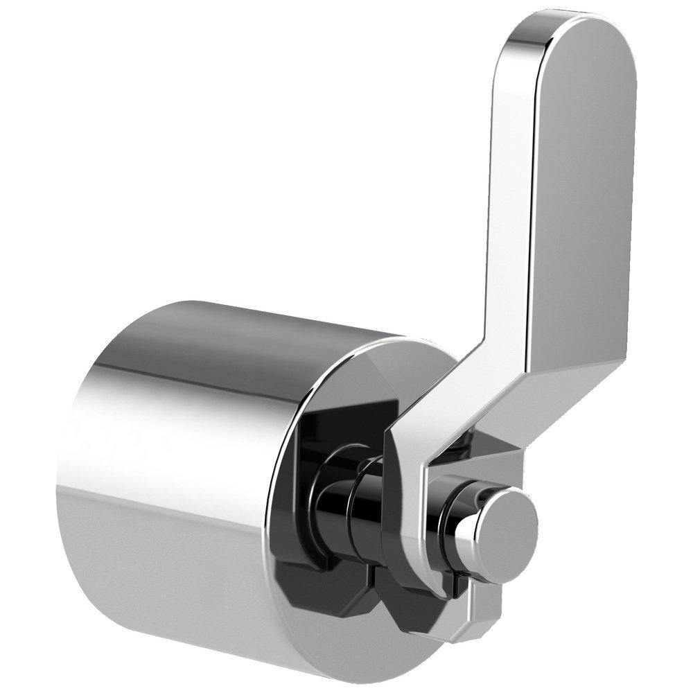 Brizo Chrome Free Standing Tub Filler Metal Single Handle 