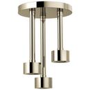 Brizo Polished Nickel 1.75 gpm 1-Function Ceiling Mount Pendant Showerhead 