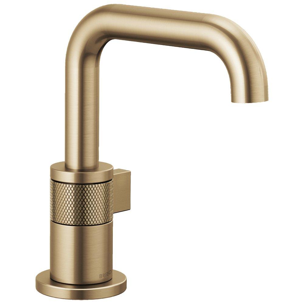 Brizo Luxe Gold Single Handle Bathroom Sink Faucet 