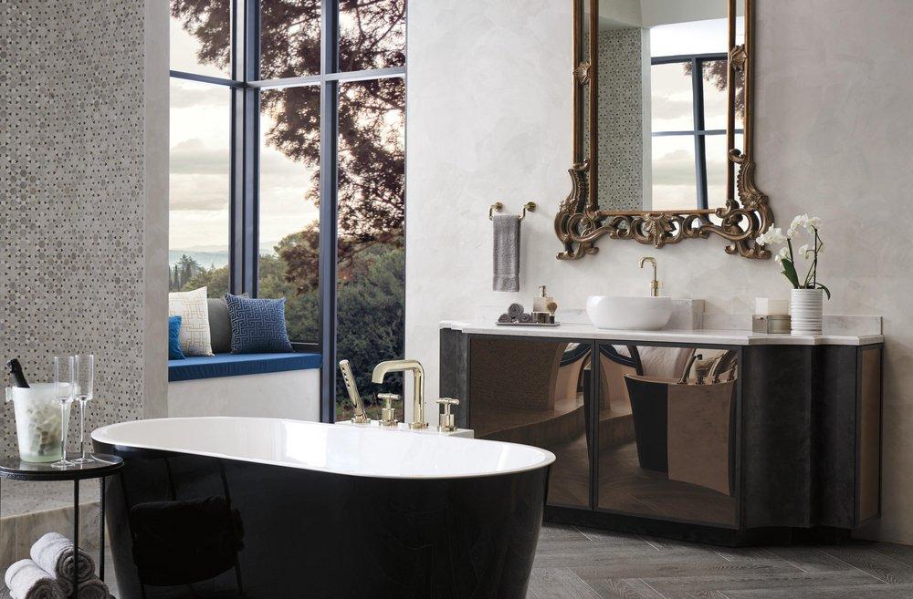 Brizo Brilliance Polished Nickel Litze&reg; Roman Tub Handle Kit - T-Lever 