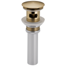 Brizo Luxe Gold 2-3/4 x 3-39/64 in. Bathroom Sink Drain 