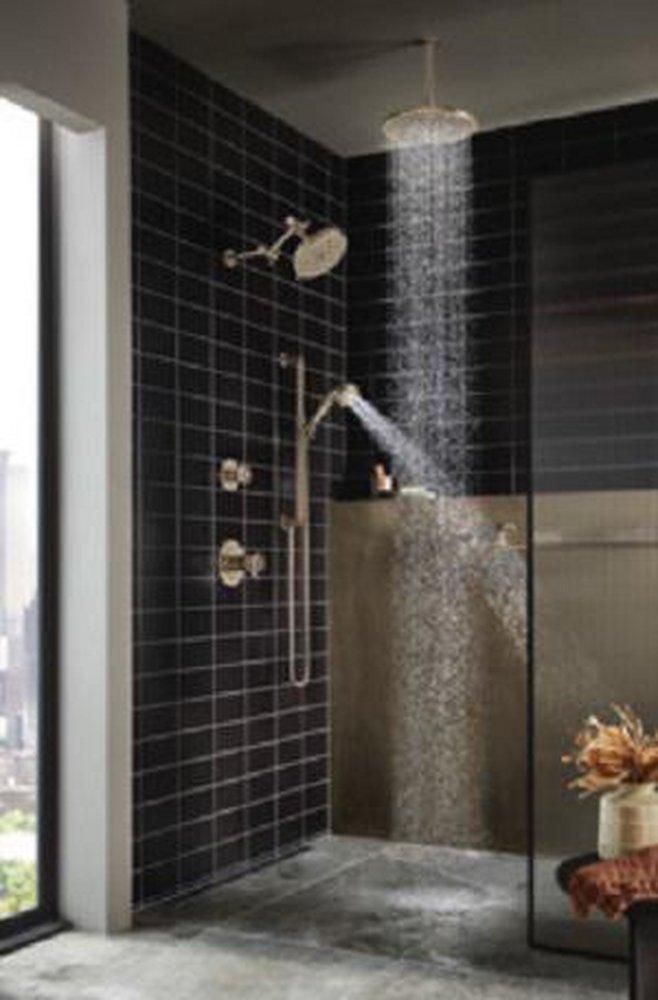 Brizo Polished Nickel Jointed Shower Arm and Flange 