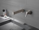 Delta Faucet Stainless Single Handle Widespread Bathroom Sink Faucet 