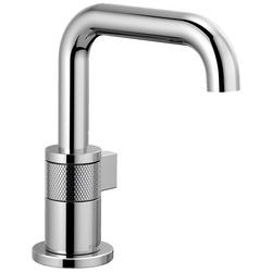 Single Handle Monoblock Bathroom Sink Faucet in Polished Chrome