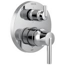 Delta Faucet Chrome 6-5/8 in. Valve Trim with Integrated Diverter with Double-Handle 
