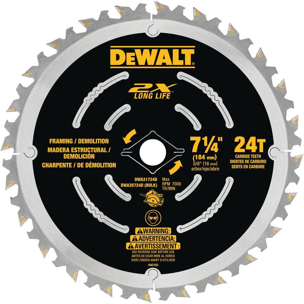 DEWALT Carbide Circular Saw Blade 