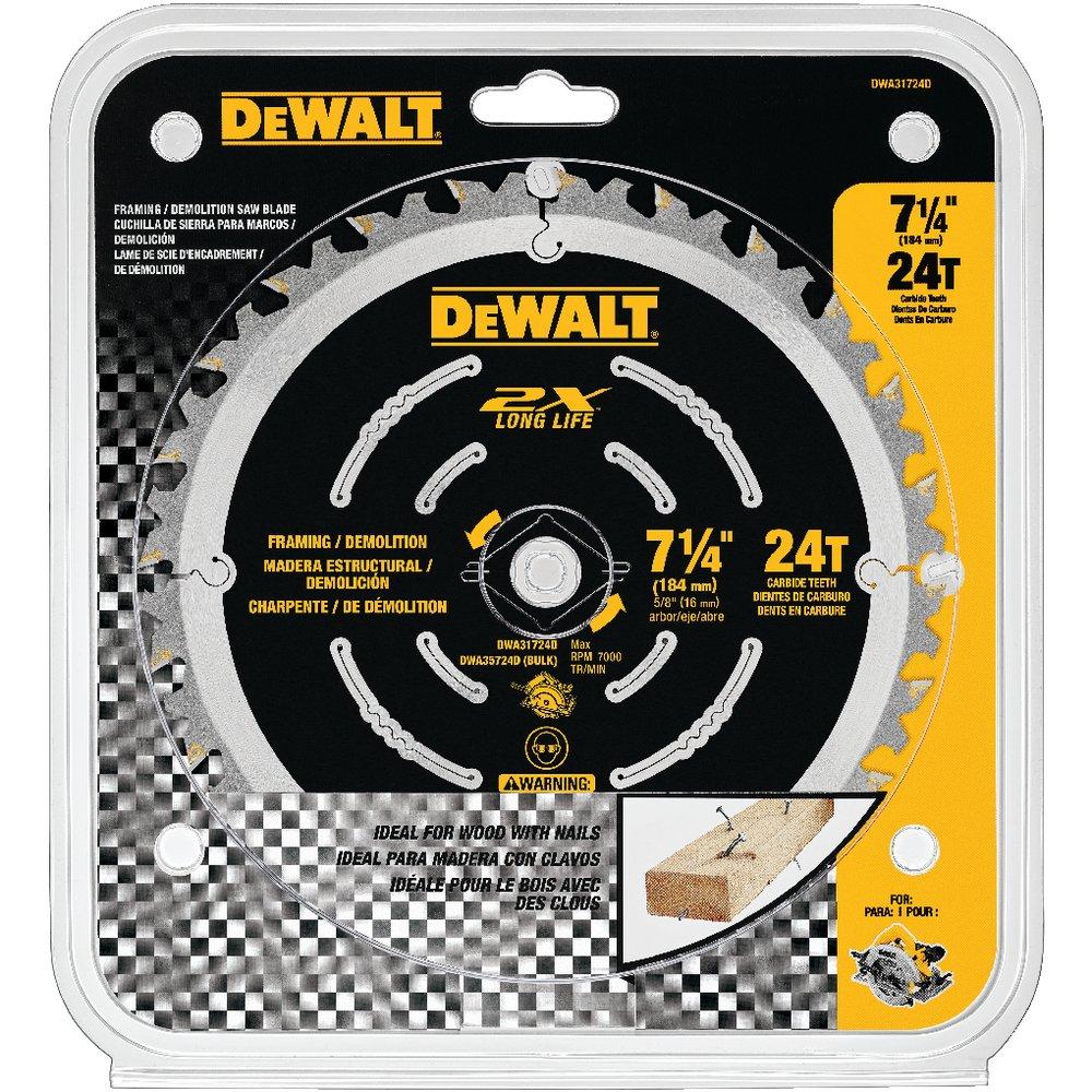 DEWALT Carbide Circular Saw Blade 