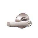 Commercial Entry Door Lever in Satin Chrome