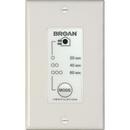 Broan White 120V 1-3/8 in. HVAC Fan Control 