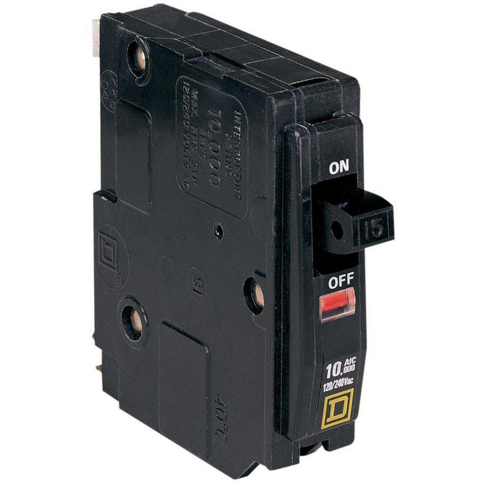 Square D Company 48/120/240V 2-Pole Miniature Circuit Breaker 