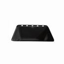 Commercial Enameling Black 5-Hole Undermount Laundry Tray 