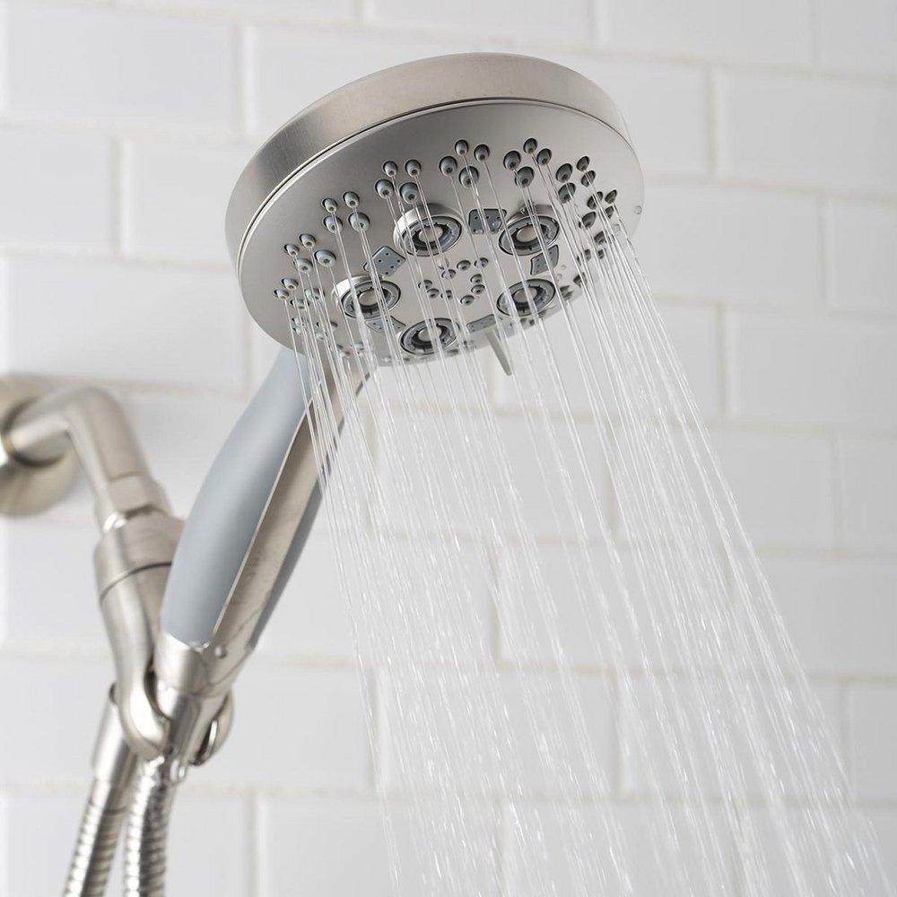 Speakman Brushed Nickel SPEAKMAN RIO 2.0 GPM MULTI FUNCTION HAND HELD SHOWER IN BN 