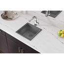 Elkay Greystone 15-3/4 x 15-3/4 in. Drop-in and Undermount Quartz Bar Sink 