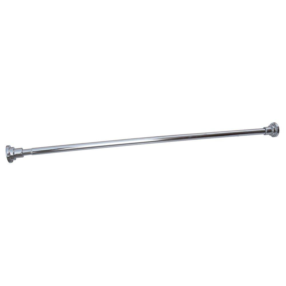 Polished Chrome Adjustable Shower Rod 
