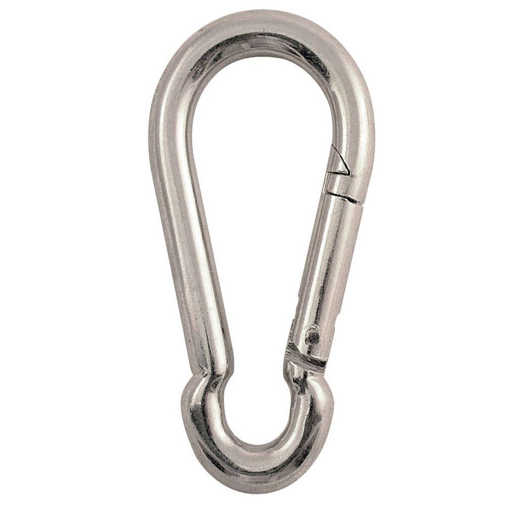 Lucky Line Products Silver Silver Interlocking Snap (Pack of 2) 