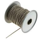 Lucky Line Products Nickel Plated 1/8 in. x 100 ft. Brass Ball Chain 