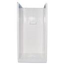 Florestone White 71 x 60 in. Fiberglass Shower Unit with Center Drain 