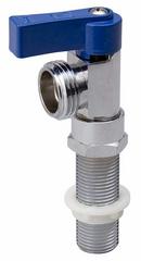 B&K Chrome Plated Chrome Plated MPT x Hose Thread Shut Off Valve 