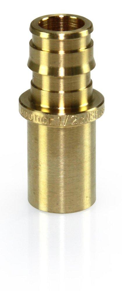 Uponor Brass PEX Expansion x Male Sweat Adapter 