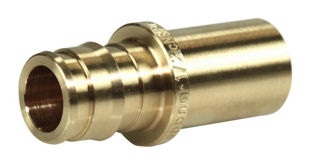 Uponor Brass PEX Expansion x Male Sweat Adapter 