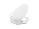KOHLER White Elongated Closed Front with Cover Toilet Seat 