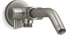 KOHLER Vibrant&reg; Brushed Nickel Shower Arm with 2-Way Diverter 